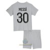 Maglia ufficiale Paris Saint Germain Messi 30 Trasferta 2022-23 per Bambino